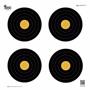LongLife Field Archery Target Face 60cm (4 Targets)